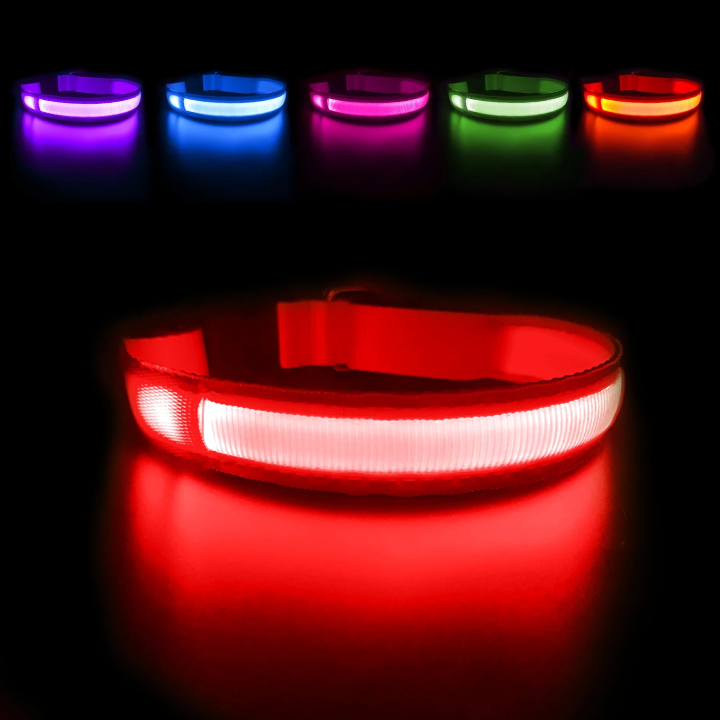 Luminous Dog Collar Waterpoof