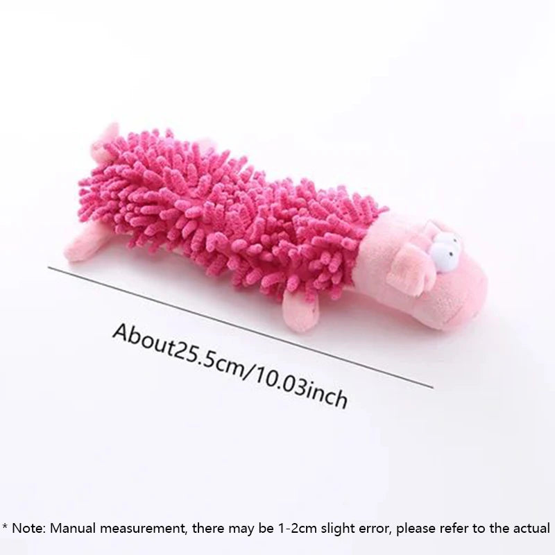 1 Plush Toy With A Dog Gnawing