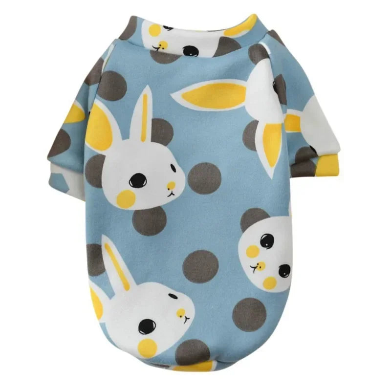 Animal Print Small Dog Hoodie