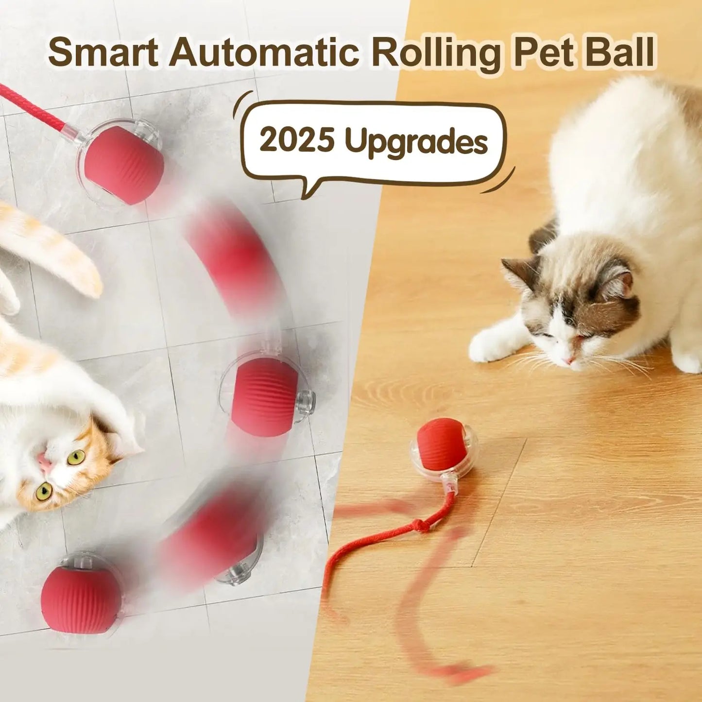 Cat Interactive Ball Toy,