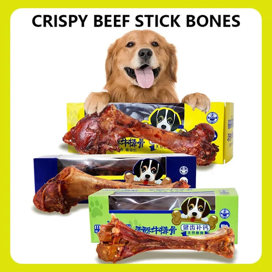 Pet Dog Snacks Crispy Beef Stick Bone