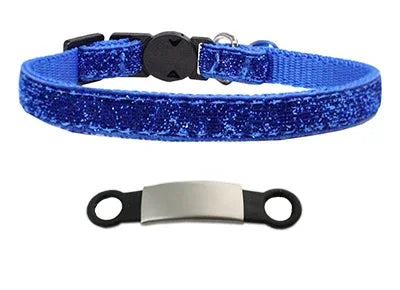 Nylon Cat Collar Personalized Pet Collars  Tag With Bell Adjustable Buckle Dog Collar Puppy Supplies Small Chihuahua