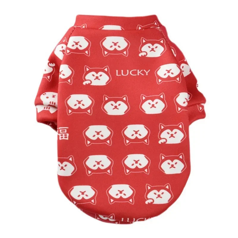 Animal Print Small Dog Hoodie