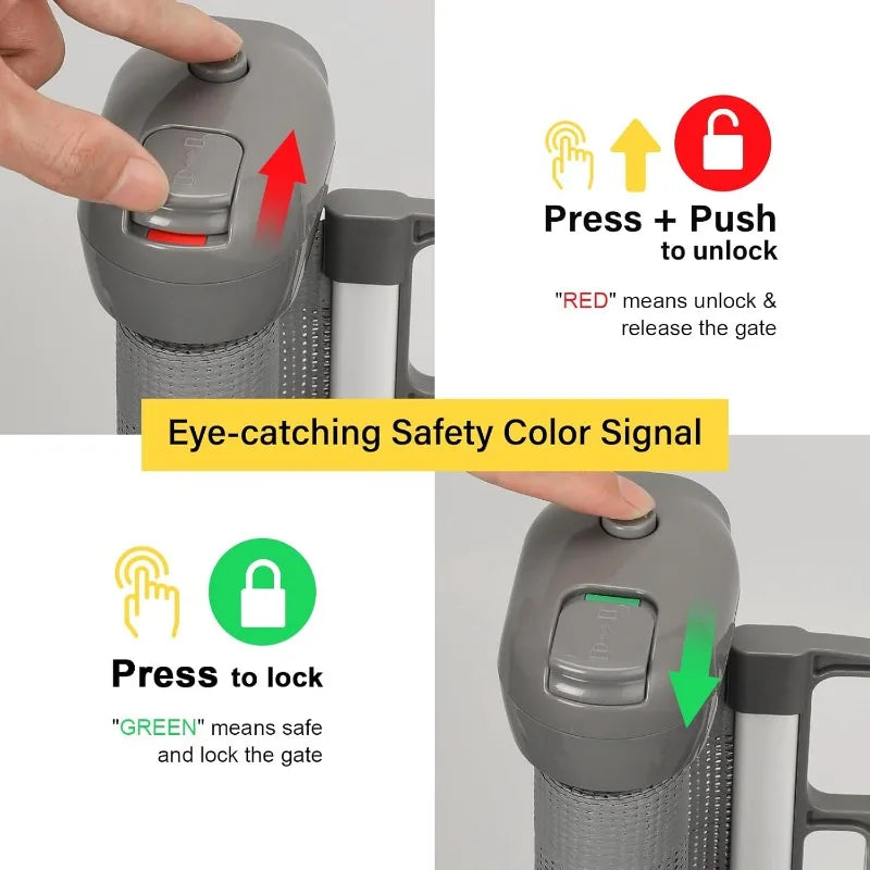 Retractable Baby Pet Gates for Doorways