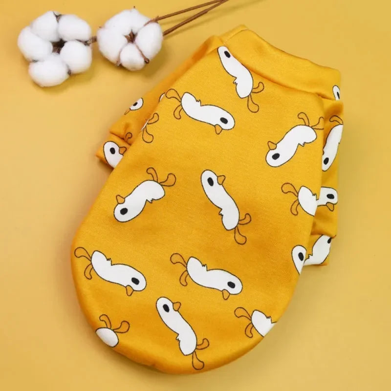 Animal Print Small Dog Hoodie