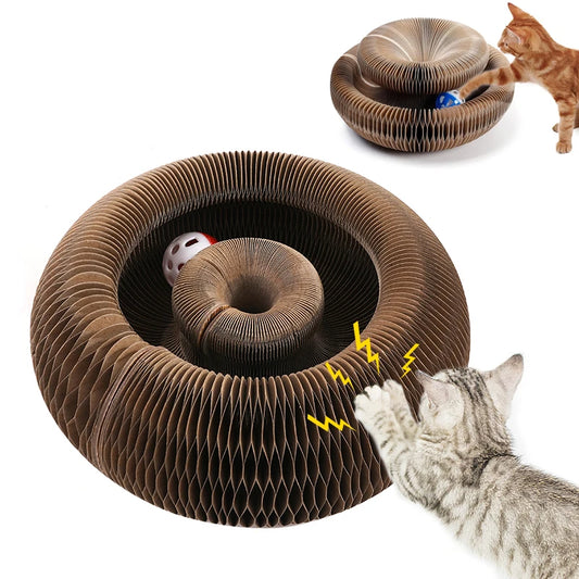 Foldable Magic Organ Cat Scratcher