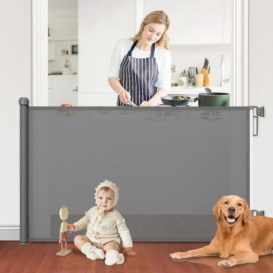 Retractable Baby Pet Gates for Doorways