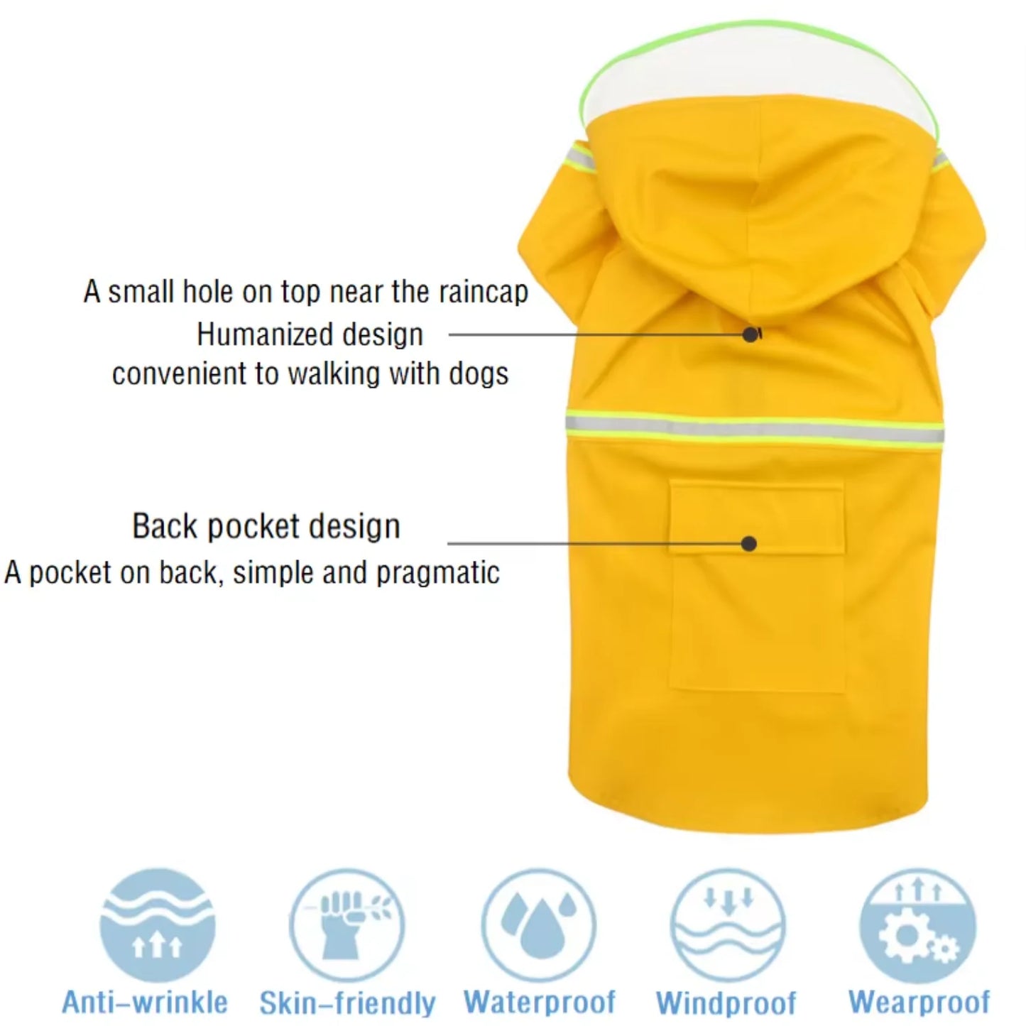 Waterproof Hoodies Dog clothes