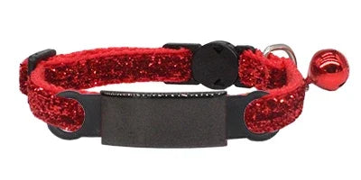 Nylon Cat Collar Personalized Pet Collars  Tag With Bell Adjustable Buckle Dog Collar Puppy Supplies Small Chihuahua