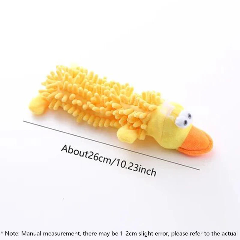 1 Plush Toy With A Dog Gnawing