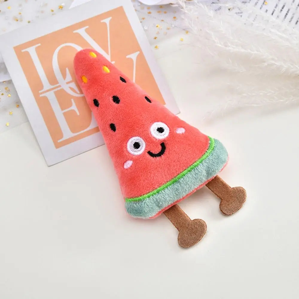 Pet Toys Cartoon Cute Bite Resistant Plush Toy Pet Chew Toy For Cats Dogs Pet Interactive Supplies Pet Partner with holes
