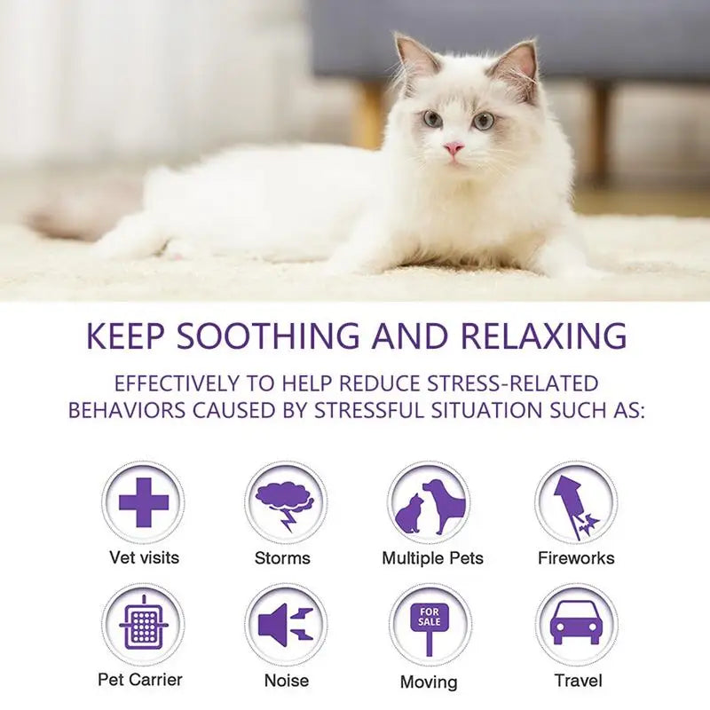 Calming Collar for Cats Dogs