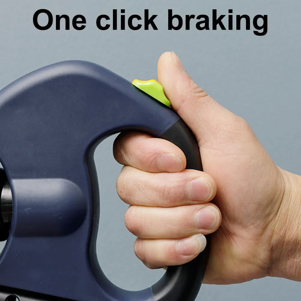 Double Headed Dog Leash Dog with LED Light