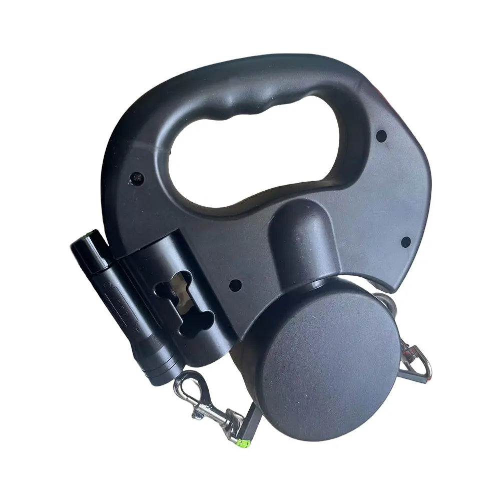 Double Headed Dog Leash Dog with LED Light