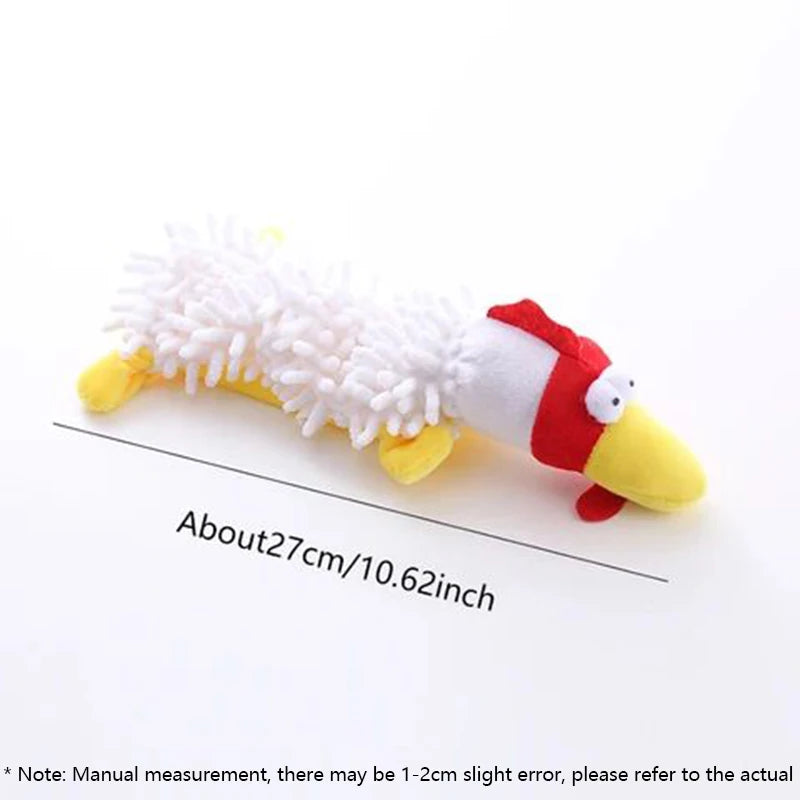 1 Plush Toy With A Dog Gnawing