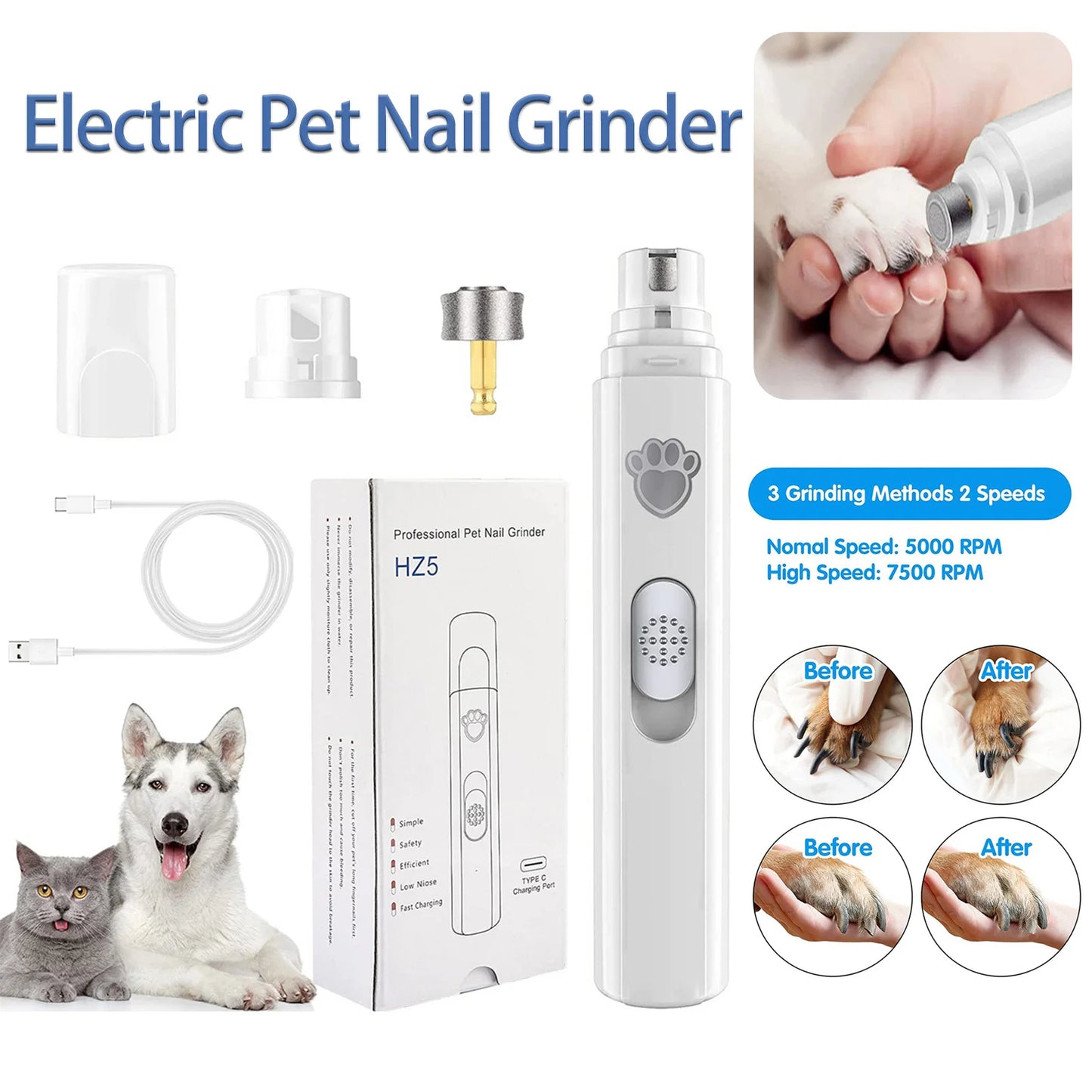 Electric Dog Nail Grinder