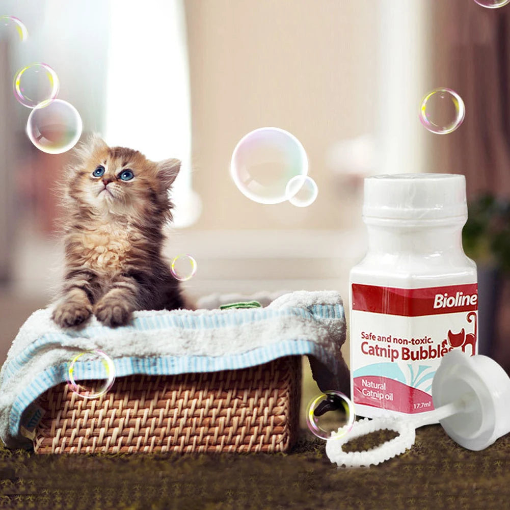 Catnip Bubbles Cat Catnip Essential Oil Spray