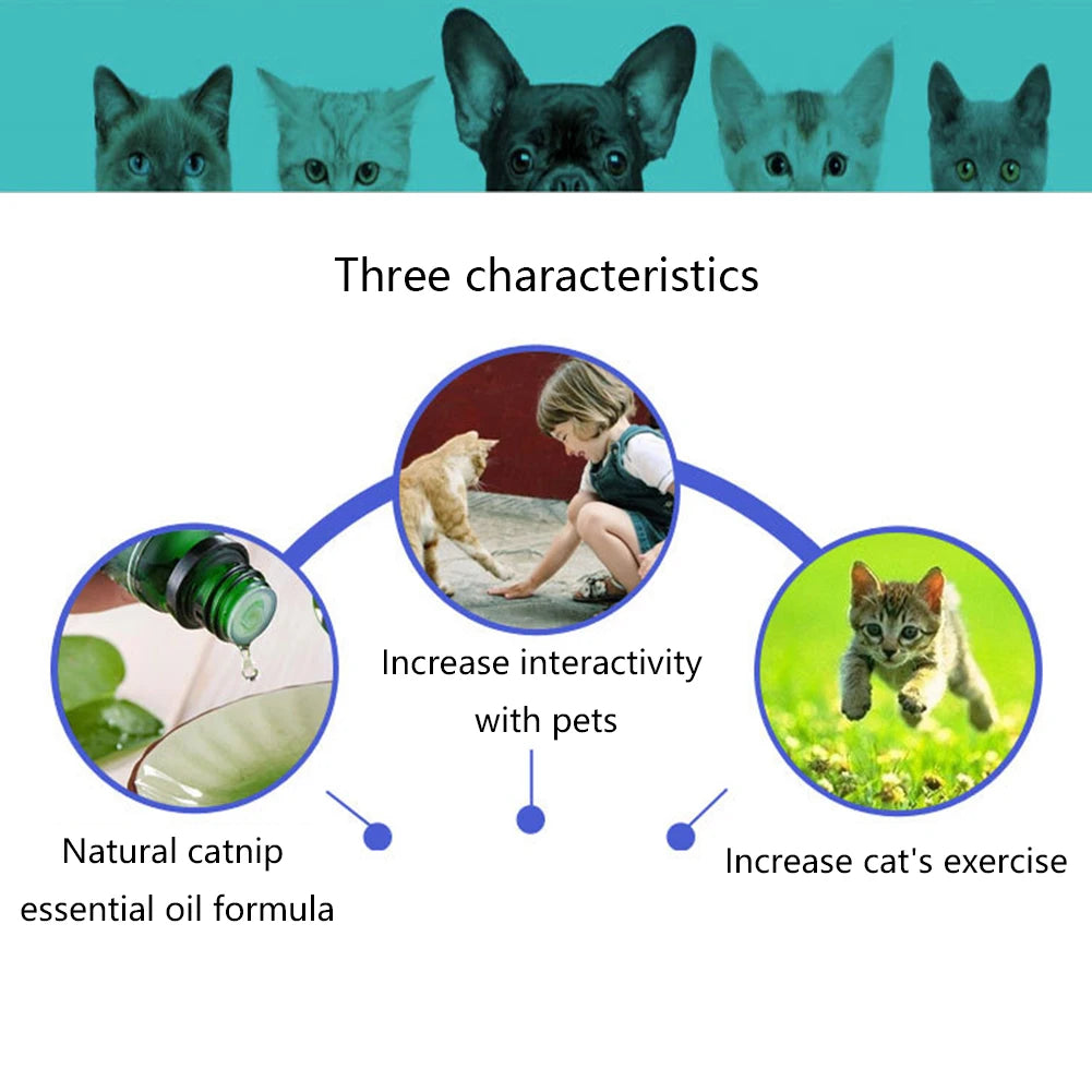Catnip Bubbles Cat Catnip Essential Oil Spray