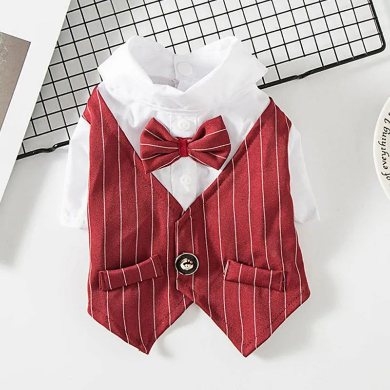 Formal Shirt Dog Clothing