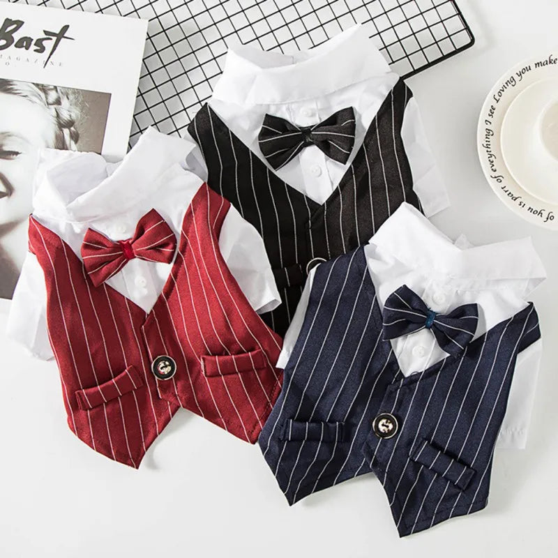 Formal Shirt Dog Clothing