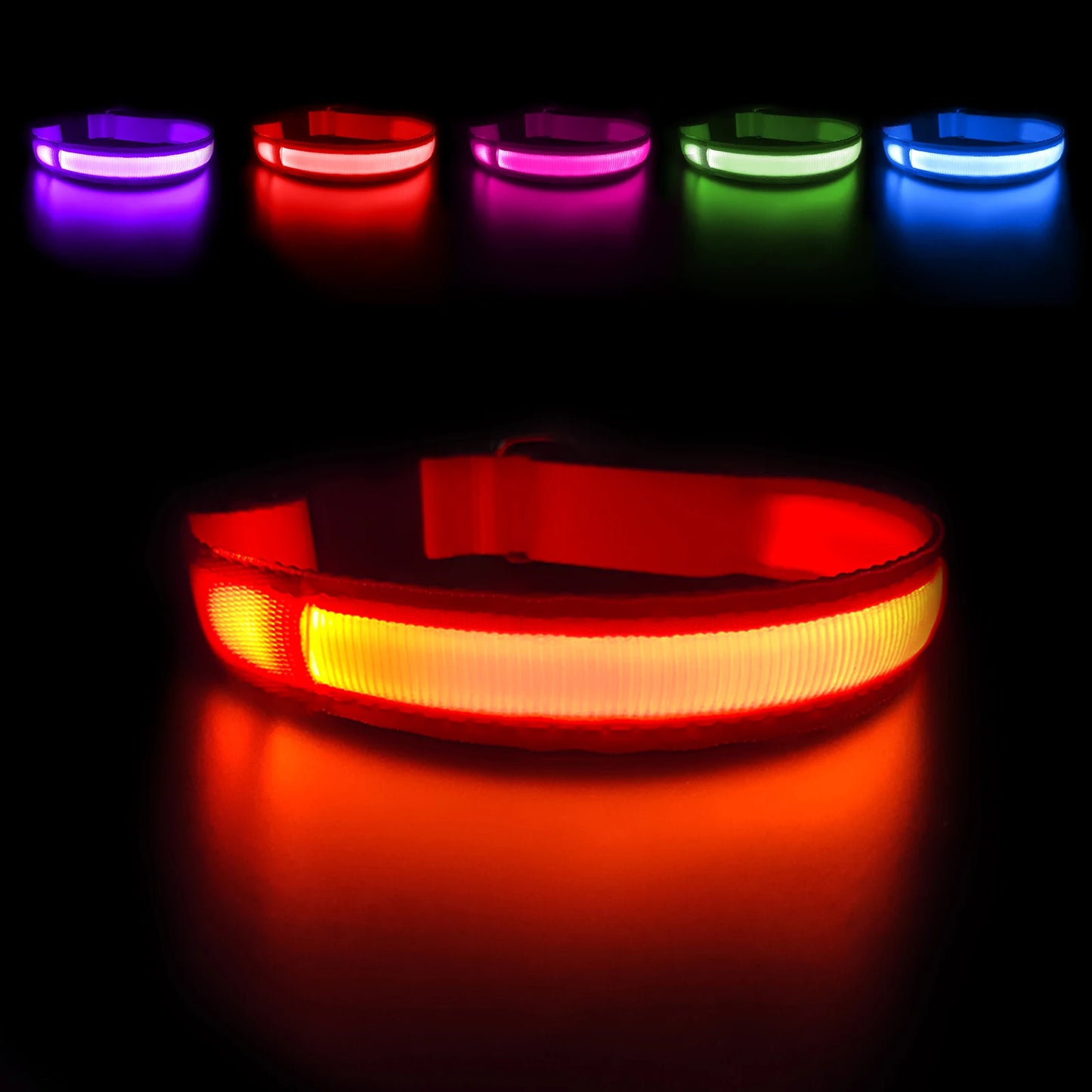 Luminous Dog Collar Waterpoof