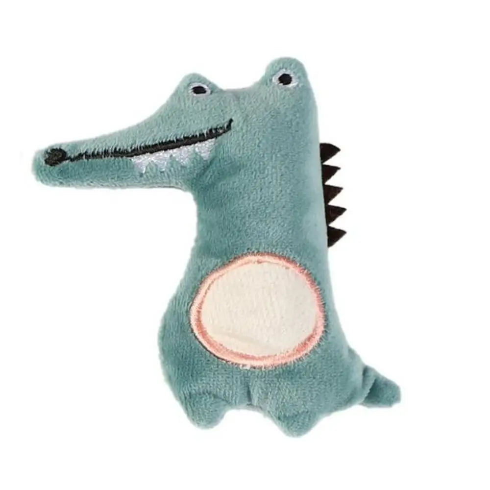 Pet Toys Cartoon Cute Bite Resistant Plush Toy Pet Chew Toy For Cats Dogs Pet Interactive Supplies Pet Partner with holes