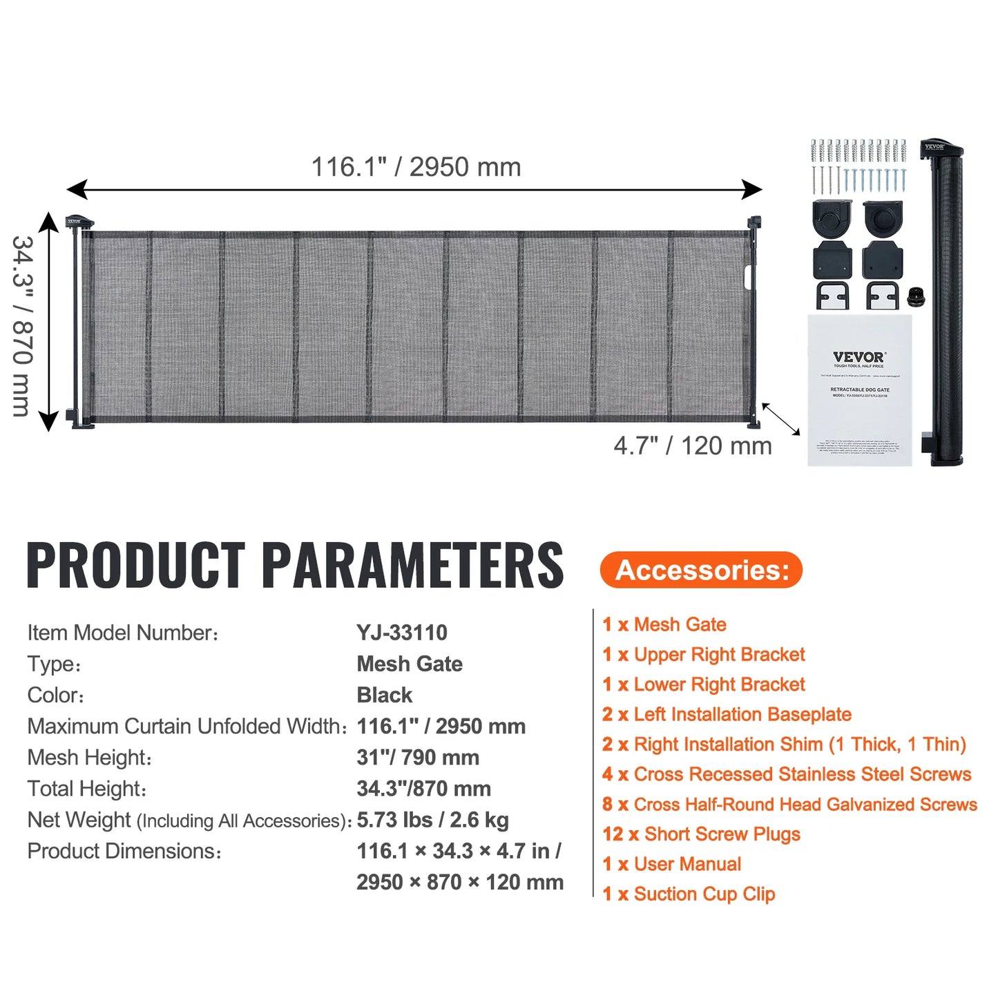 Retractable Dog Gates