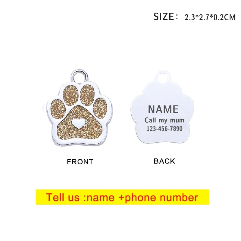 Custom Logo Pet Dog Tag