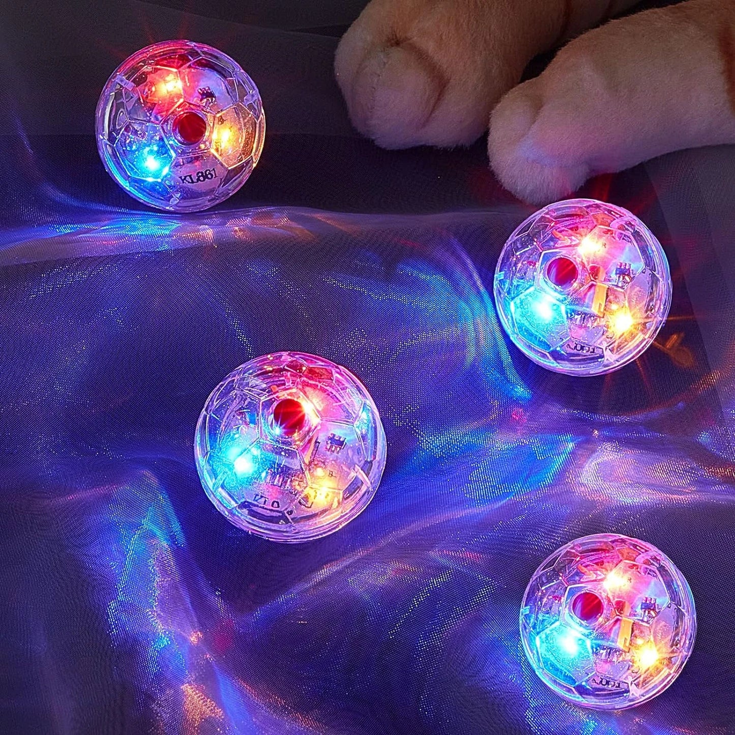 Glowing Motion Activated Cat Balls