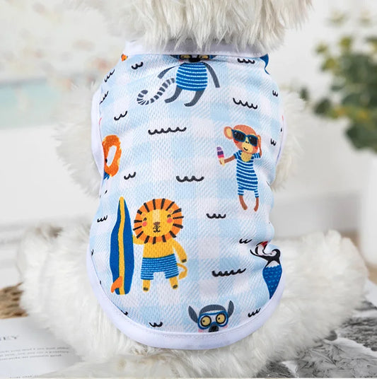 Quick-drying Yorkie Dog Vest Dog Tank Top