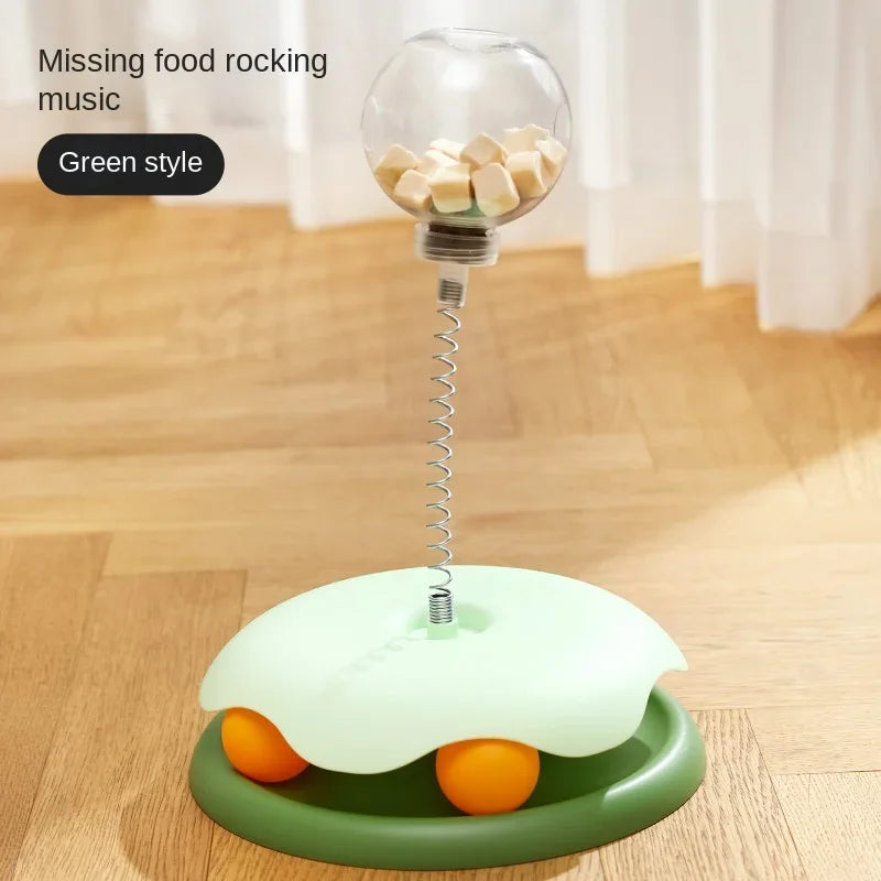 Cat Puzzle Food Leaking Ball Toy