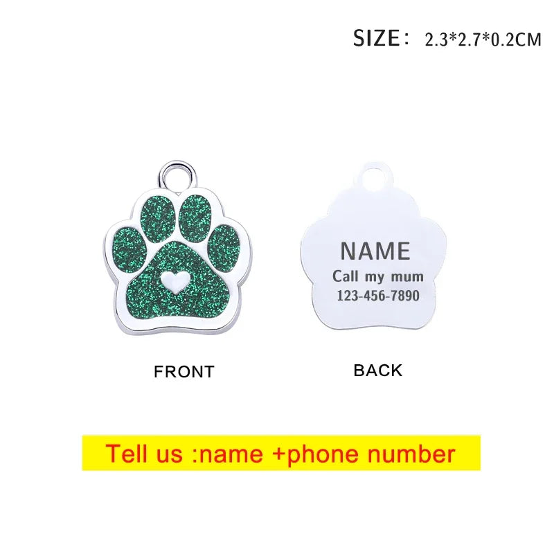 Custom Logo Pet Dog Tag
