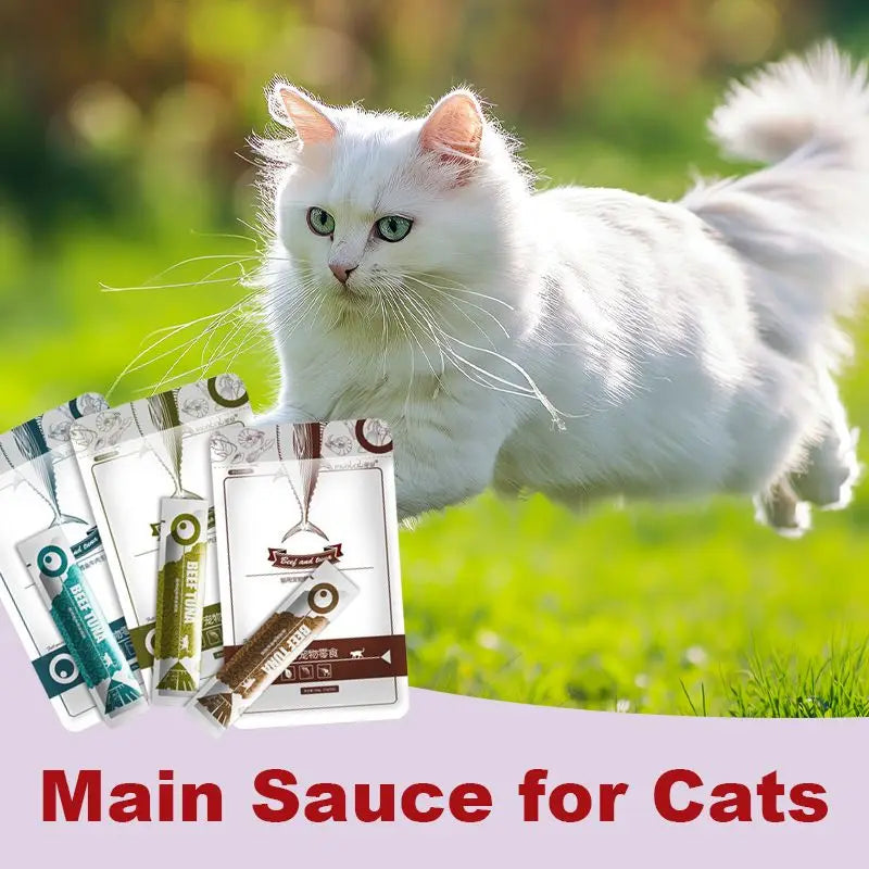 Wet Food Cat Snack Strips