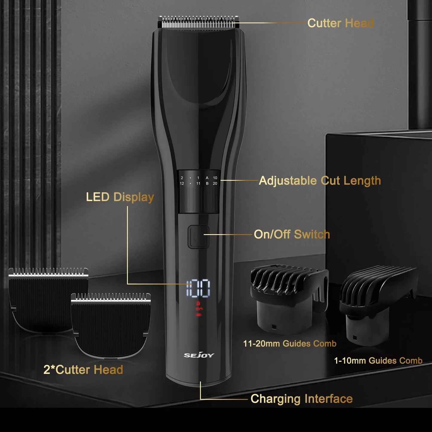 Sejoy Pet Hair Clippers