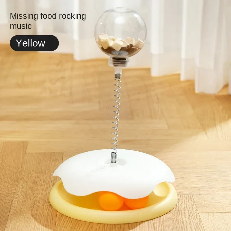 Cat Puzzle Food Leaking Ball Toy