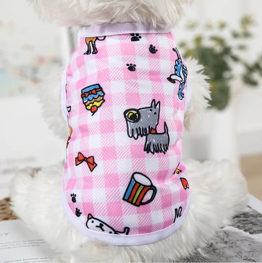 Quick-drying Yorkie Dog Vest Dog Tank Top