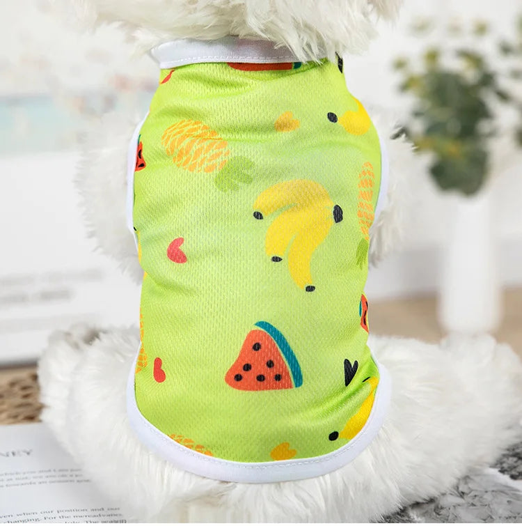 Quick-drying Yorkie Dog Vest Dog Tank Top