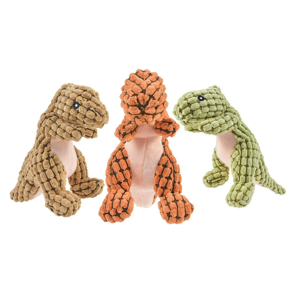 Cats and Dogs Pet Plush Dinosaur