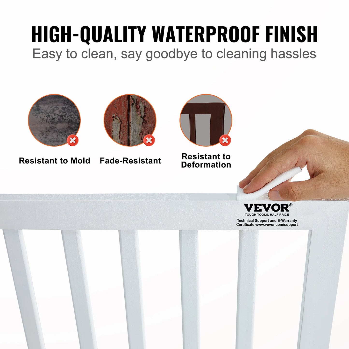 VEVOR Free Standing Dog Gate
