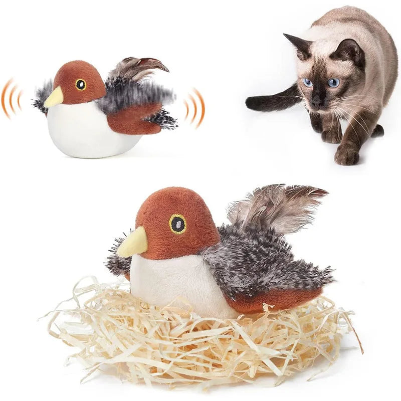 Flapping Bird Cat Toy