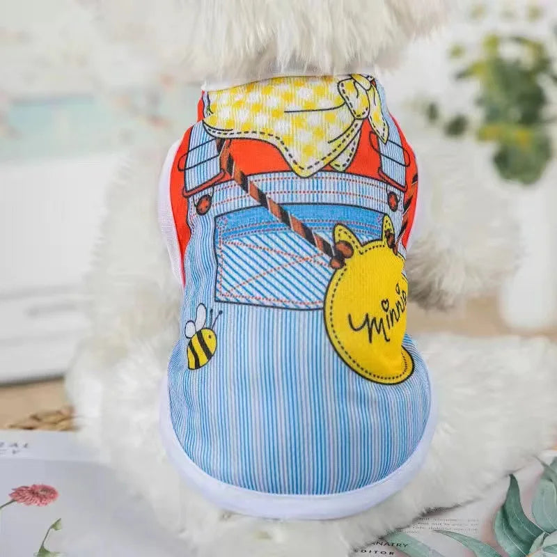 Quick-drying Yorkie Dog Vest Dog Tank Top