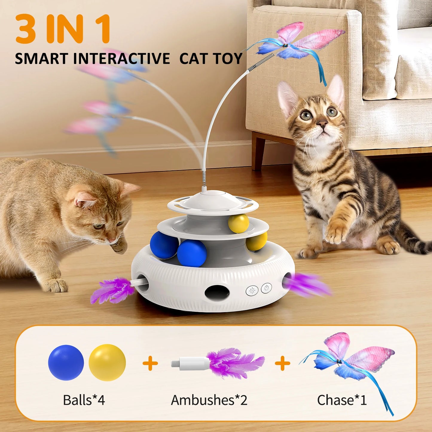 Chargeable Cat Laser