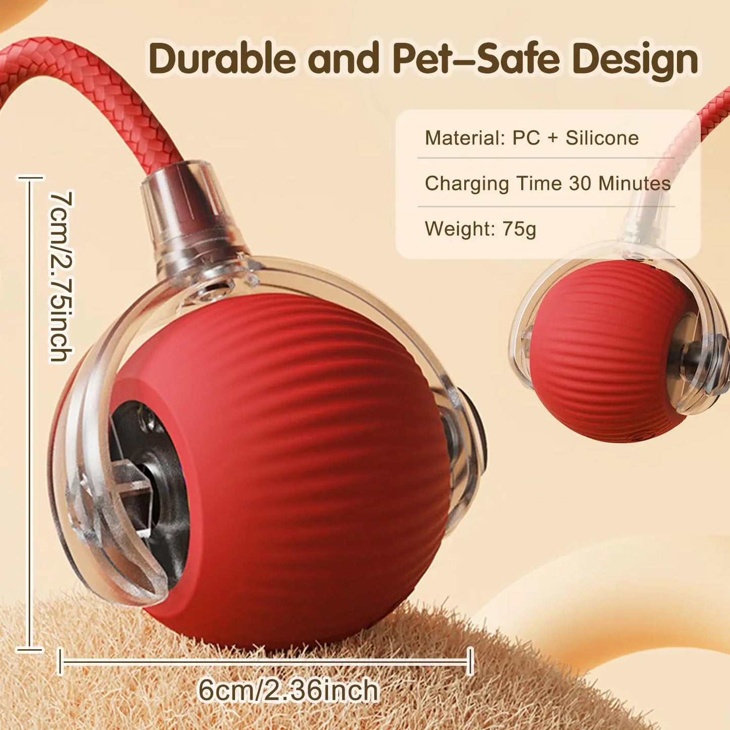 Cat Interactive Ball Toy,