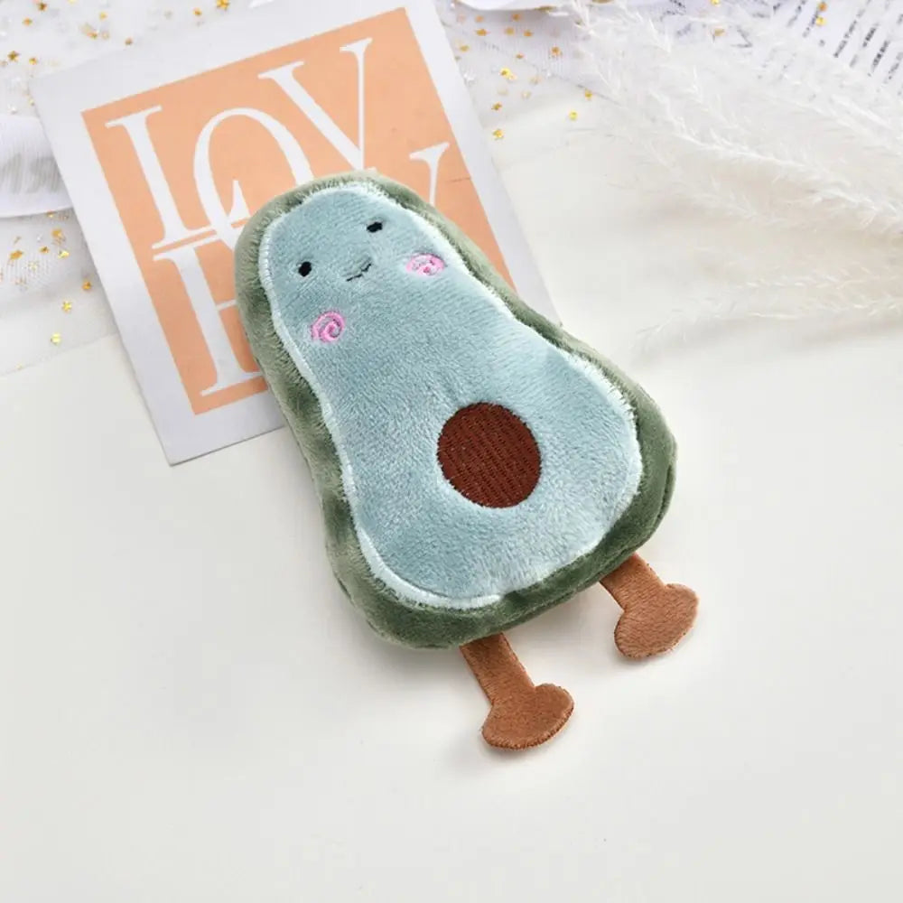 Pet Toys Cartoon Cute Bite Resistant Plush Toy Pet Chew Toy For Cats Dogs Pet Interactive Supplies Pet Partner with holes
