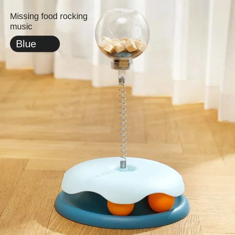 Cat Puzzle Food Leaking Ball Toy