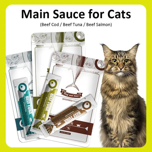 Wet Food Cat Snack Strips