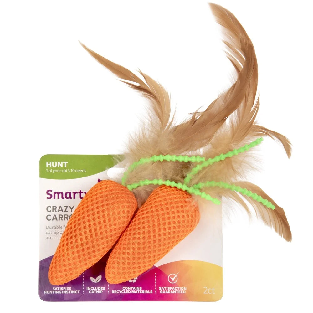 Flexible Bat and Chase Carrot Cat Toy