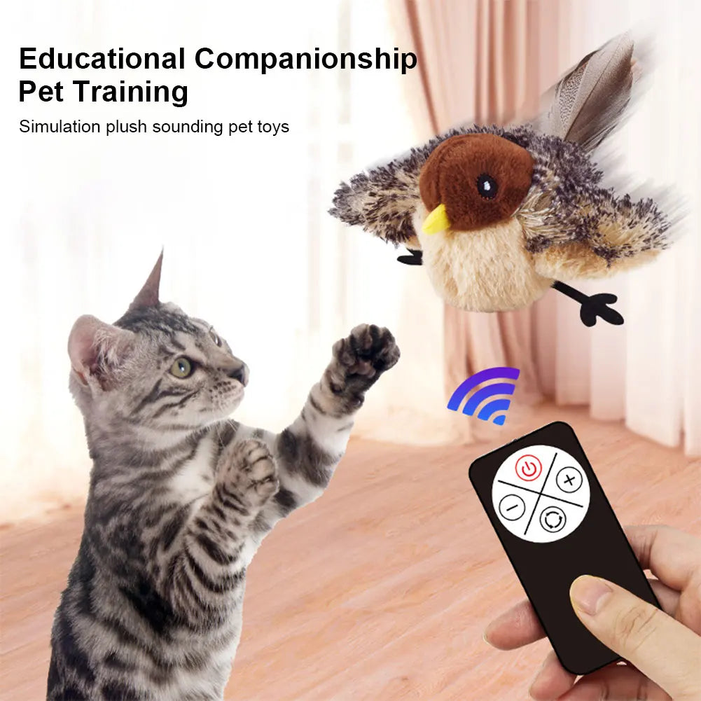 Interactive Cat Toys Flying Bird