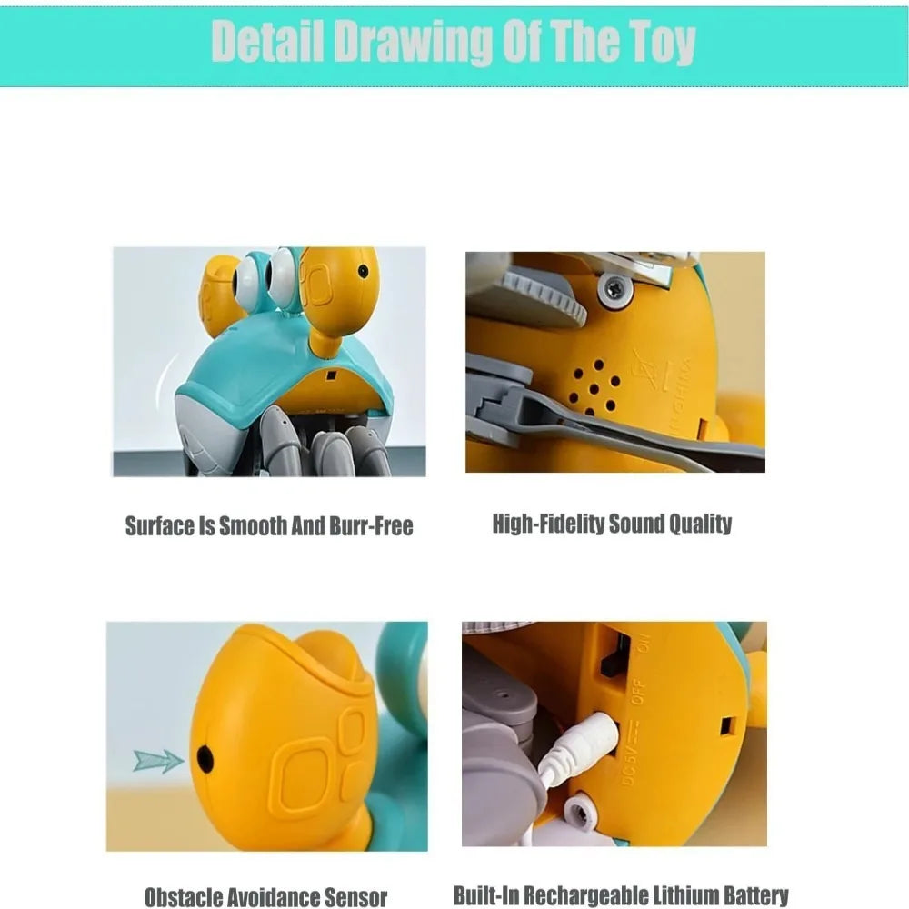 Dancing Crab Dog Toy