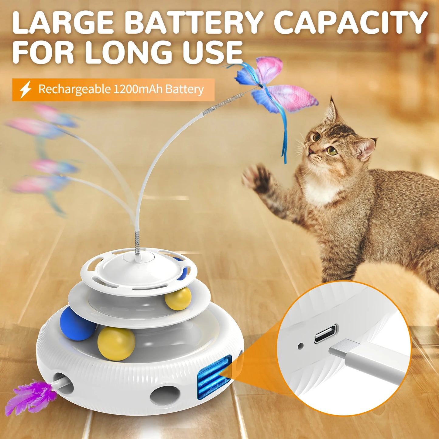 Chargeable Cat Laser